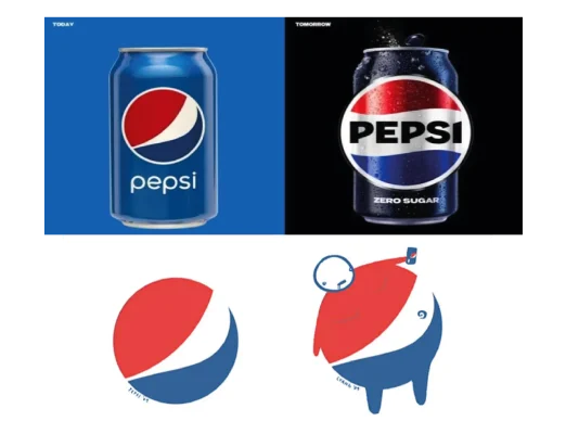 logo de pepsi et comparaison avec deezer