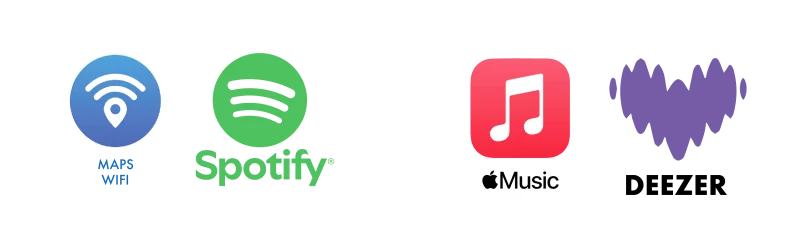 spotify deezer logos comparaison